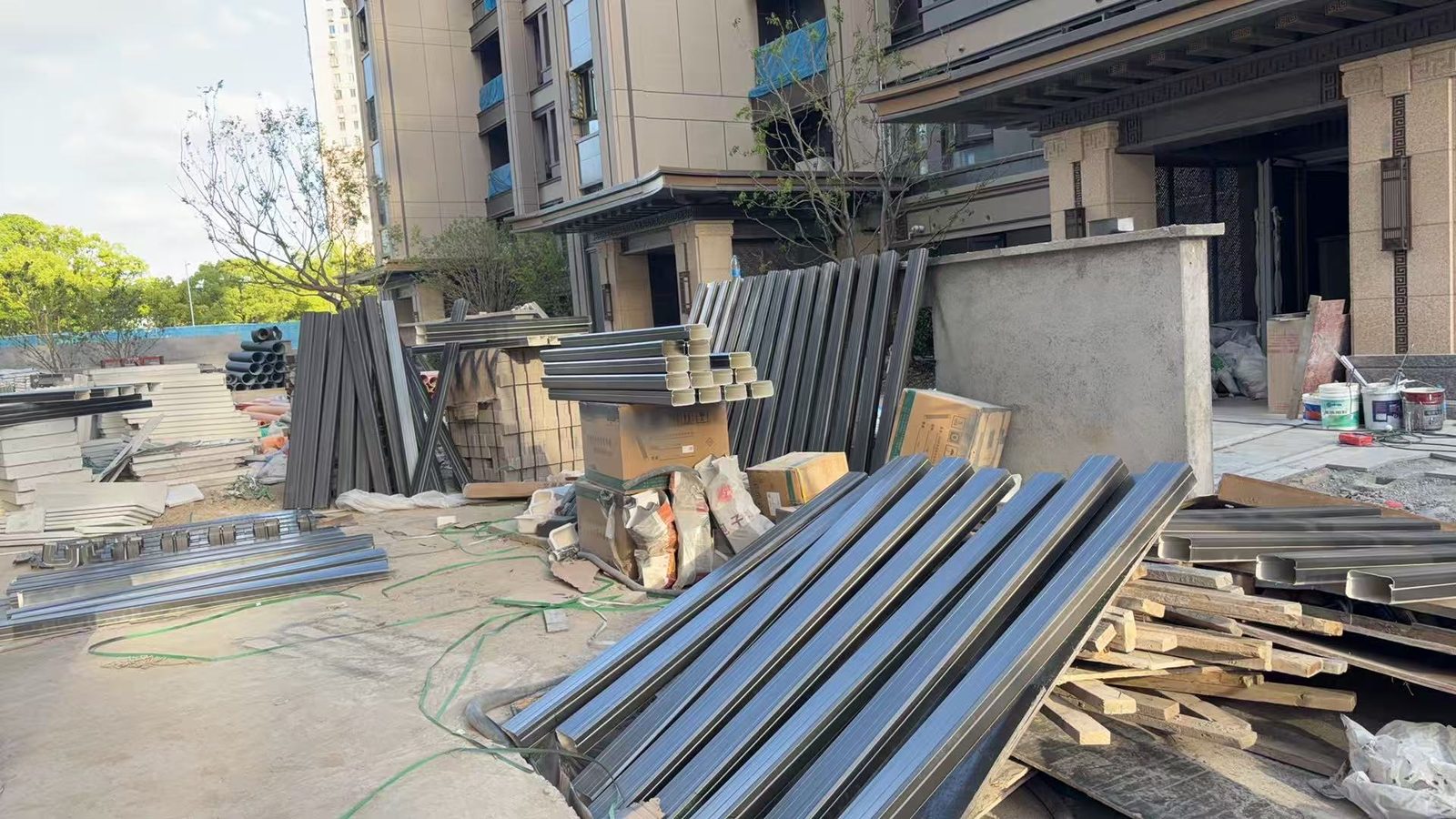 杭州中央空调施工现场实景 6